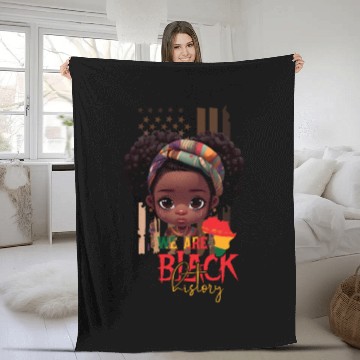 Discover BLACK HISTORY MONTH Fleece Blankets