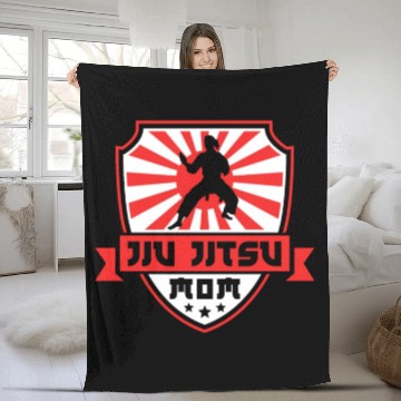 Discover Brazilian Jiu Jitsu MMA Bjj Hugger Fleece Blankets