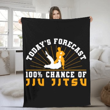 Discover Brazilian Jiu Jitsu MMA Bjj Hugger Fleece Blankets