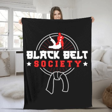 Discover Brazilian Jiu Jitsu MMA Bjj Hugger Fleece Blankets