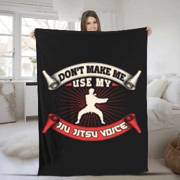 Discover Brazilian Jiu Jitsu MMA Bjj Hugger Fleece Blankets