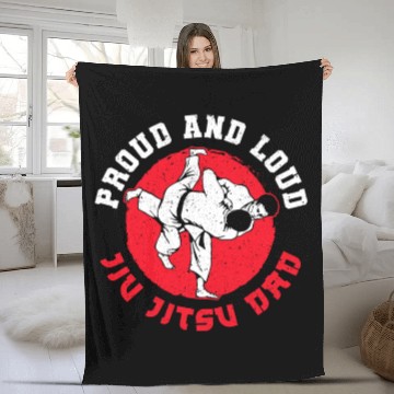 Discover Brazilian Jiu Jitsu MMA Bjj Hugger Fleece Blankets