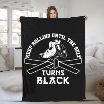 Discover Brazilian Jiu Jitsu MMA Bjj Hugger Fleece Blankets