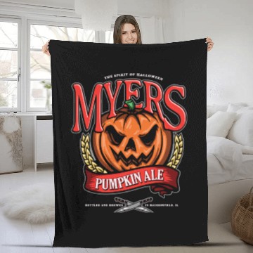 Discover Pumpkin Halloween Fleece Blankets