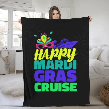 Discover Mardi Gras Mardi Gras Parade Mardi Gras Costume Gi Fleece Blankets