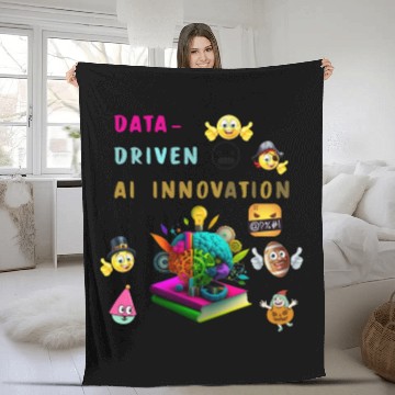 Discover Data-AI Driven Innovation Fleece Blankets