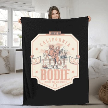Discover bodie california wild west town Fleece Blankets