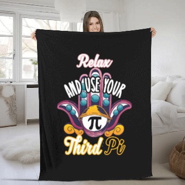 Discover Relax and use your third pi Pi Day 2023 Fleece Blankets