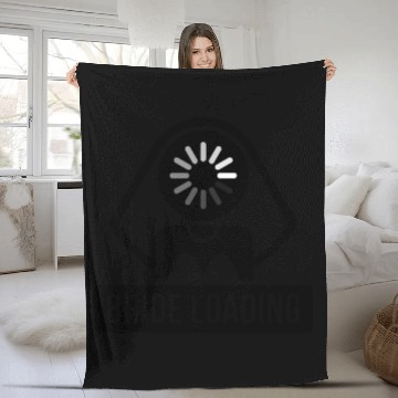 Discover Bride Loading (Hen Night / Bachelorette Party / B) Fleece Blankets