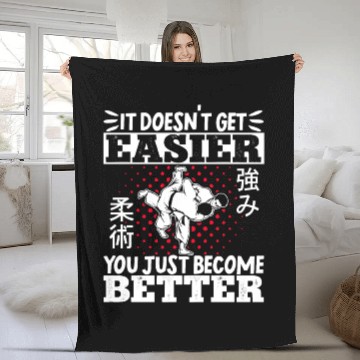 Discover Brazilian Jiu Jitsu MMA Bjj Hugger Fleece Blankets