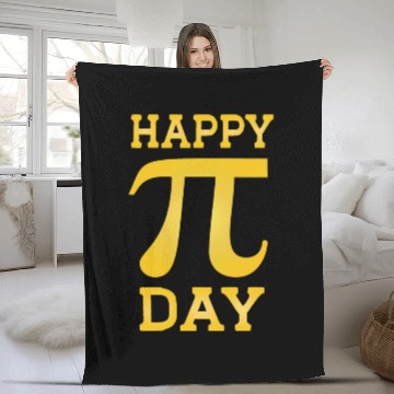 Discover Happy Pi Day Fleece Blankets