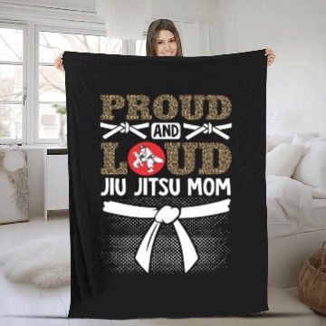 Discover Brazilian Jiu Jitsu MMA Bjj Hugger Fleece Blankets