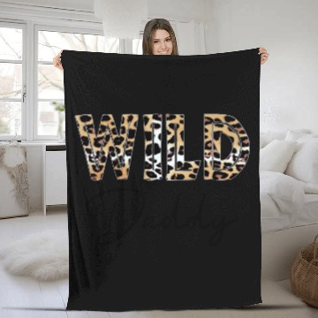 Discover Leopard Wild Daddy Fleece Blankets/Fleece Blankets/Fleece Blankets/Cap