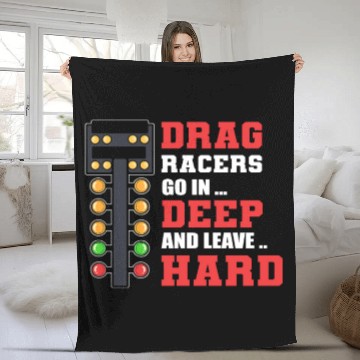 Discover Drag Racers Drag Racing Drag Race Sport Fleece Blankets
