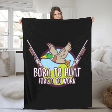 Discover Duck Hunt Duck Hunter Bird Hunting Duck Hunting Fleece Blankets