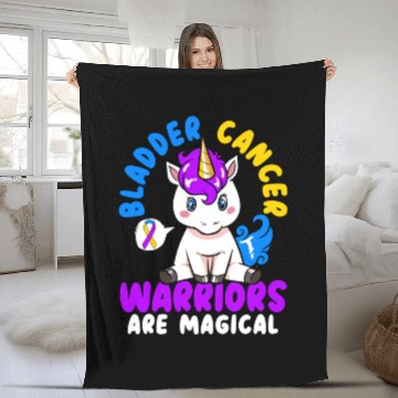 Discover Bladder Cancer Warriors Are Magical Bladder Cancer Fleece Blankets