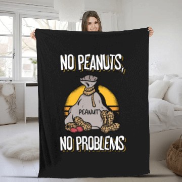 Discover No Peanuts No Problems Peanut Allergic Fleece Blankets