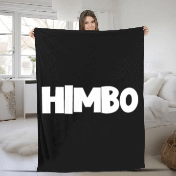 Discover Himbo Male Bimbo Funny Men's Himbo Fleece Blankets