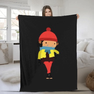 Discover Sneaky Sasquatch Head Fleece Blankets