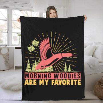 Discover Duck Hunt Duck Hunter Bird Hunting Duck Hunting Fleece Blankets