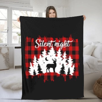 Discover Queen bundle Silent night sublimation Fleece Blankets
