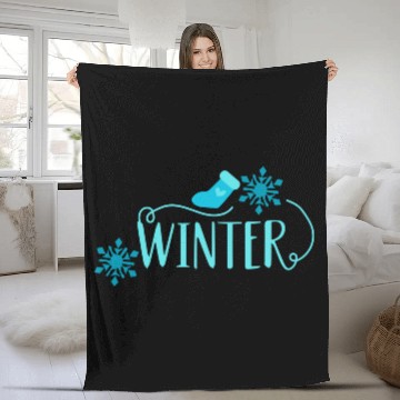 Discover Winter Fleece Blankets
