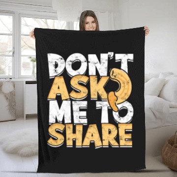 Discover Mac N' Cheese Taster Pasta Food Macaroni Fleece Blankets