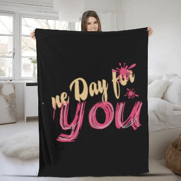 Discover A new day for you Fleece Blankets
