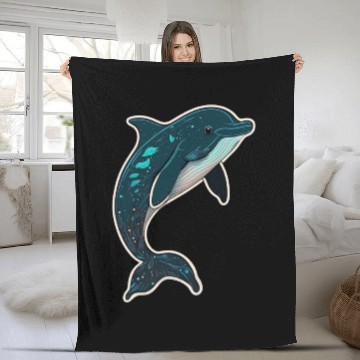 Discover Dolphin Fleece Blankets