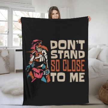 Discover Plague Doctor Plague Doctor Mask Medicines Fleece Blankets