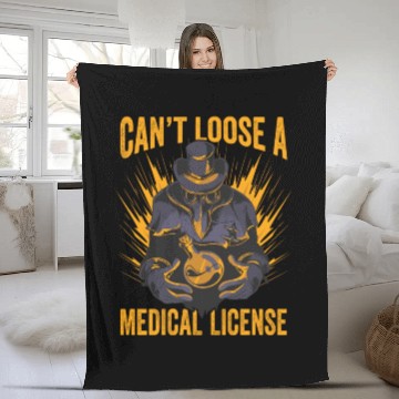 Discover Plague Doctor Plague Doctor Mask Medicines Fleece Blankets