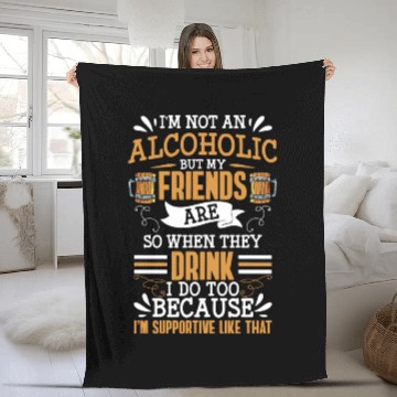 Discover Beer Weekend Fleece Blankets