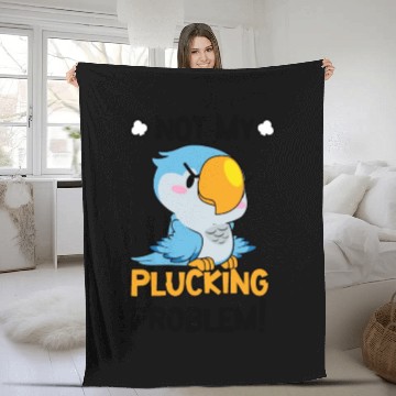 Discover Chicken Mean Pet Plucking Angry Farm Animal Fleece Blankets