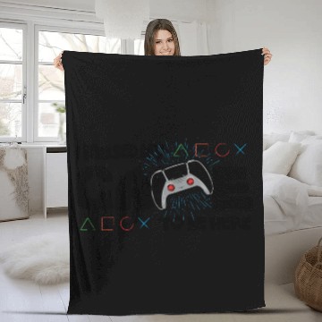 Discover I Paused my game to be here fanny Fleece Blankets