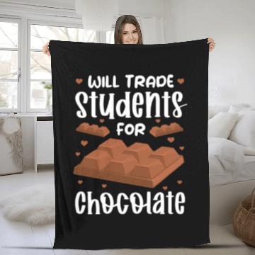 Discover Will Trade Students For Chocolate Fleece Blankets