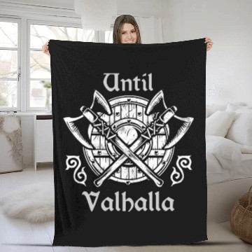 Discover Until Valhalla Fleece Blankets