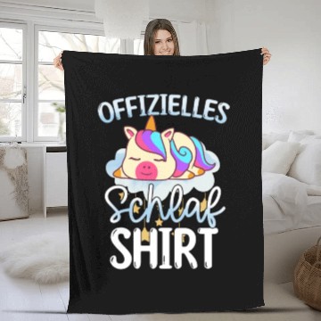 Discover Official Sleep Fleece Blankets Unicorn