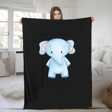 Discover Did you know ... elephant Fleece Blankets