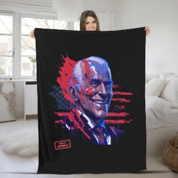 Discover Joe Biden Fleece Blankets