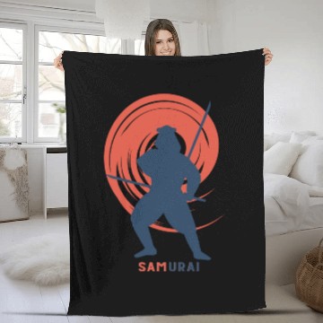 Discover Samurai Fleece Blankets