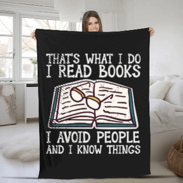Discover Book Lover Literature Book Reading Novels Fleece Blankets