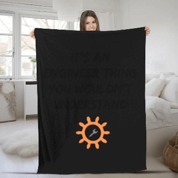 Discover Engineering Fleece Blankets