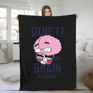 Discover Book Lover Brain Reading Books Literature Fleece Blankets