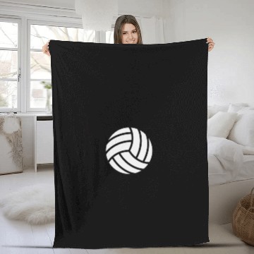 Discover Rash Pulse Frequency Heart Beat Cool Volleyball Fleece Blankets