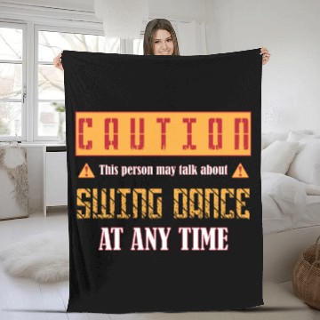 Discover Retro Dance Humor Funny Swing Dancing Fleece Blankets