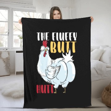 Discover Chicken Farmer Chicken Whisperer Farm Animal Fleece Blankets