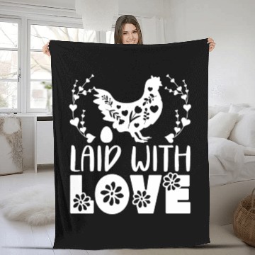 Discover Chicken Farmer Chicken Whisperer Farm Animal Fleece Blankets