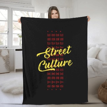 Discover Street Culture Fleece Blankets