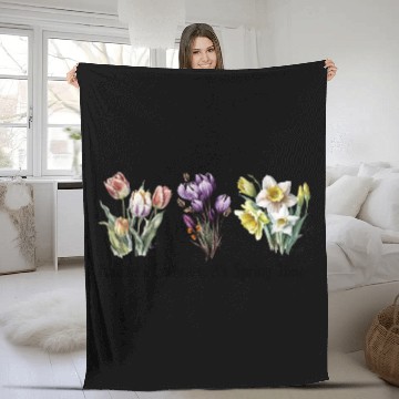 Discover Natures Embrace, its Spring Time Fleece Blankets