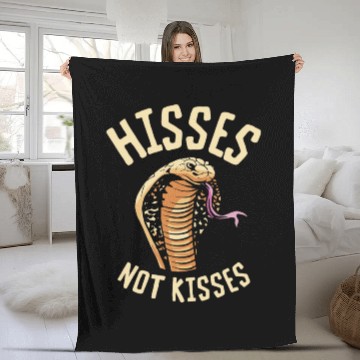 Discover Herpetology Snake Reptile Wildlife Snake Lover Fleece Blankets